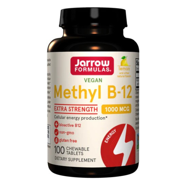 Methyl B-12, 1000mcg (Lemon) - 100 chewable tablets