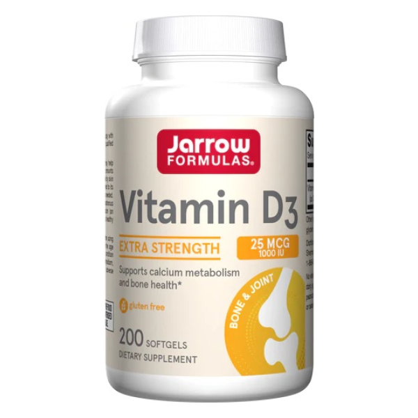 Vitamin D3, 25mcg - 200 softgels