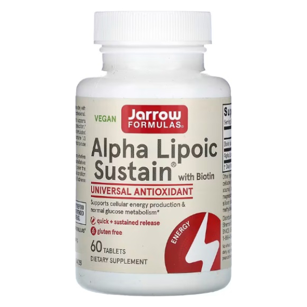 Alpha Lipoic Sustain with Biotin - 60 tabs