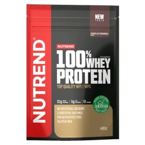 100% Whey Protein, Chocolate Brownies - 400g