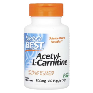 Acetyl L-Carnitine, 500mg  - 60 vcaps