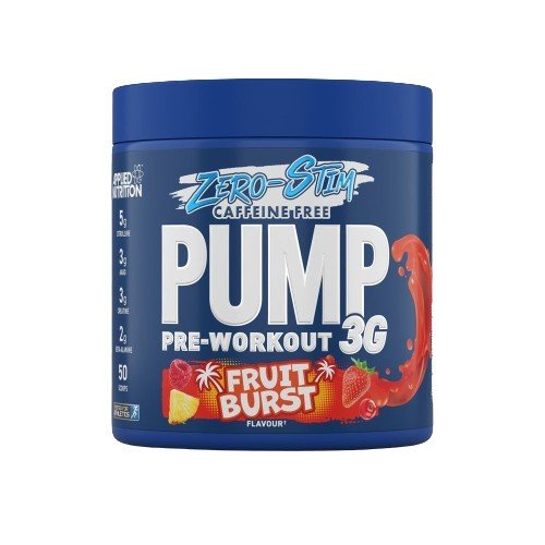 Pump 3G Pre-Workout (Zero Stimulant), Fruit Burst (EAN 5056555204986) - 375g