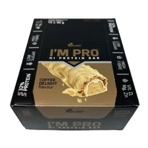 I'm Pro Protein Bar, Coffee Delight - 15 x 40g