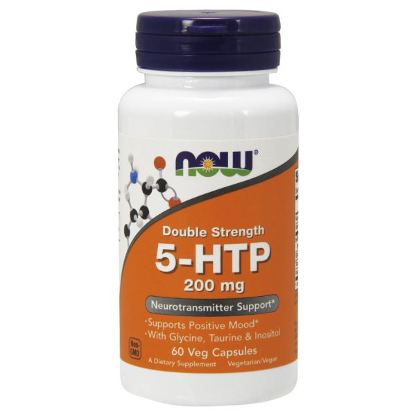 5-HTP with Glycine Taurine & Inositol, 200mg - 60 vcaps
