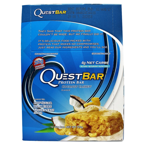 Quest Bar, Coconut Cashew - 12 bars