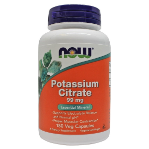 Potassium Citrate, 99mg - 180 vcaps