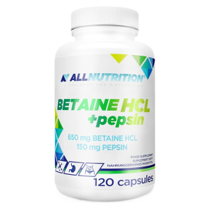 Betaine HCl + Pepsin - 120 caps (EAN 5902837748474)