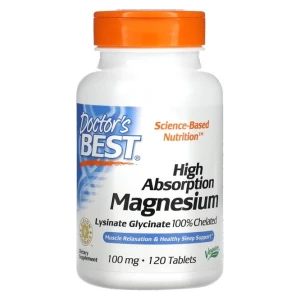High Absorption Magnesium, 100mg - 240 tablets