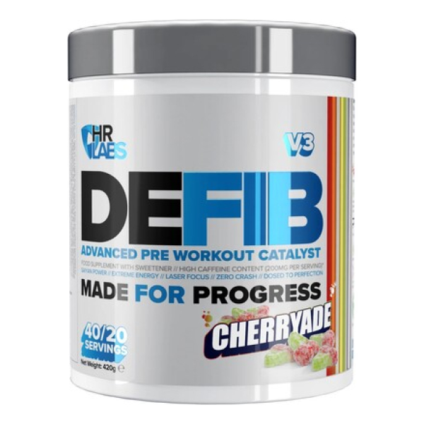 Defib V3 - Advanced Pre Workout Catalyst, Cherryade - 420g