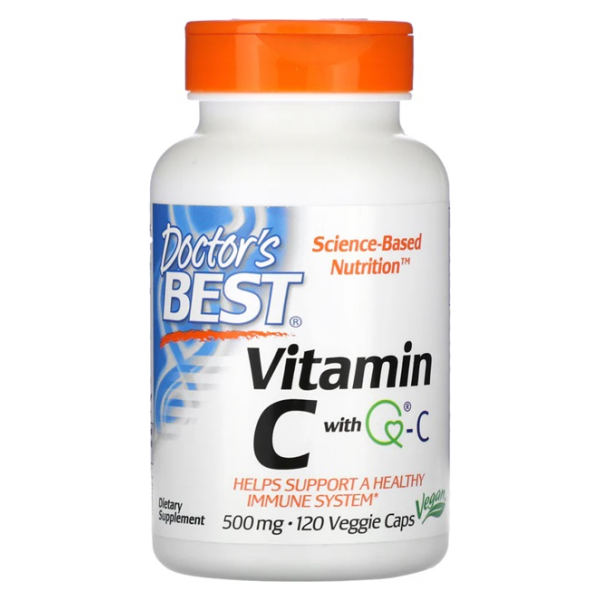 Vitamin C with Q-C, 500mg - 120 vcaps
