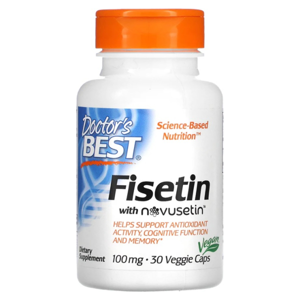 Fisetin with Novusetin, 100mg - 30 vcaps