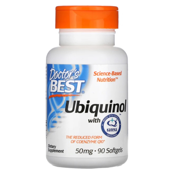 Ubiquinol with Kaneka, 50mg - 90 softgels