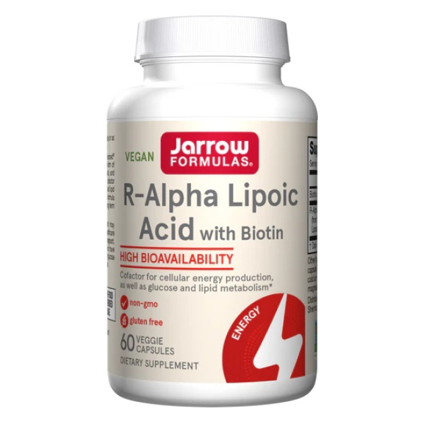 R-Alpha Lipoic Acid with Biotin - 60 vcaps