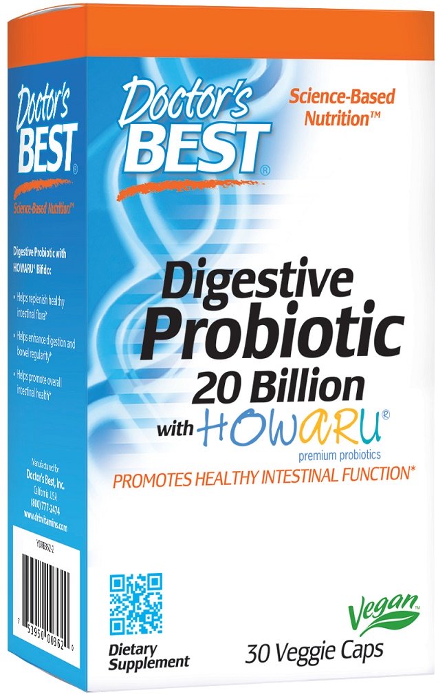 Digestive Probiotic. 20 Billion CFU - 30 vcaps