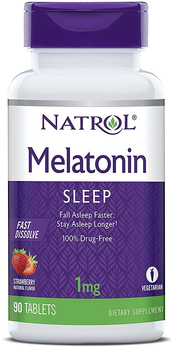 Melatonin Fast Dissolve, 1mg - 90 tabs