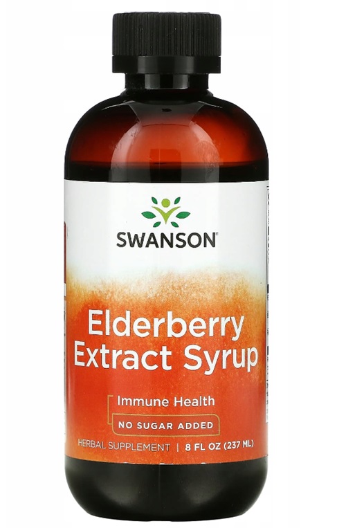 Elderberry Extract Syrup - 237 ml.