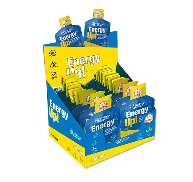 Joe Weider Victory Endurance Energy Up!, Lemon - 24 x 40g