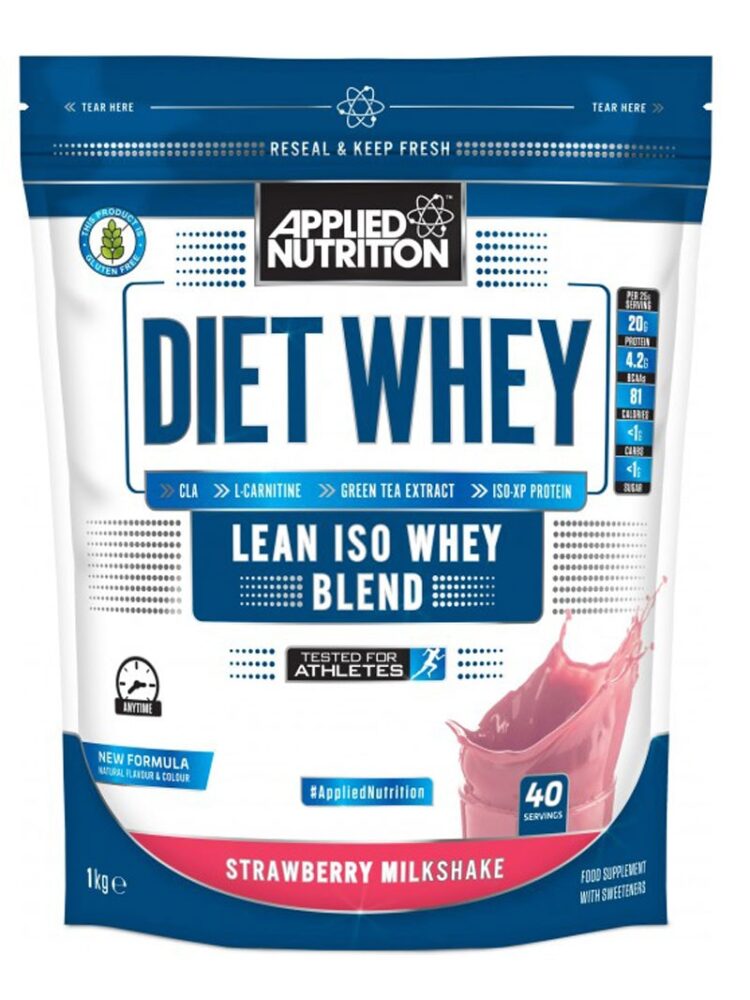 Diet Whey, Banana Milkshake - 1000g