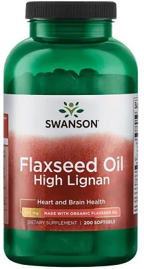 Flaxseed Oil High Lignan - 200 softgels