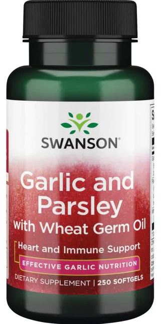 Garlic and Parsley with Wheat Germ Oil - 250 softgels