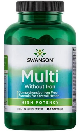 Multi Without Iron - 120 softgels