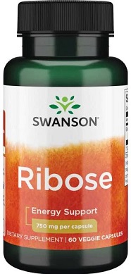 Ribose, 750mg - 60 vcaps