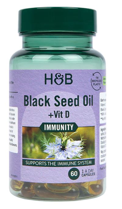 Black Seed Oil + Vit D - 60 caps