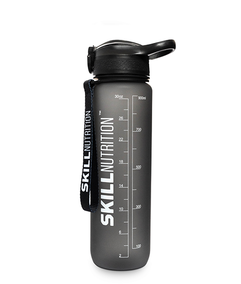 Skill Nutrition Bottle, Black - 1000 ml.