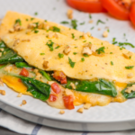 Receita Omelete de Vegetais