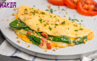 Receita Omelete de Vegetais