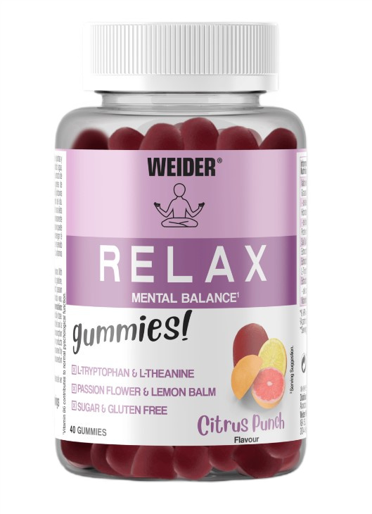 Relax, Citrus Punch - 40 gummies