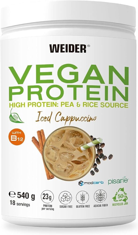 Vegan Protein, Iced Cappuccino - 540g