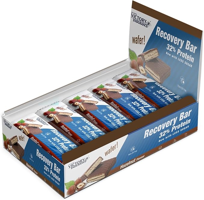 Joe Weider Victory Endurance Recovery Bar, Hazelnut - 12 x 50g