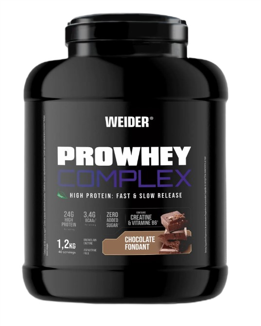 Pro Whey Complex, Chocolate Fondant - 1200g