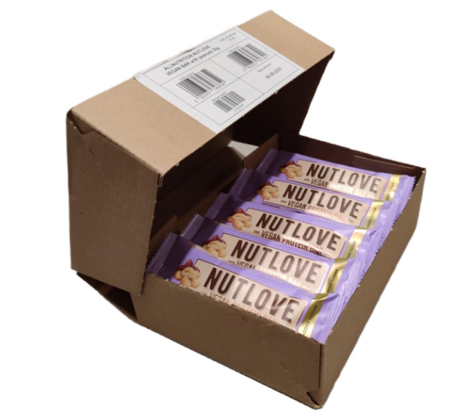 Nutlove Vegan Bar, Peanuts - 15 x 35g