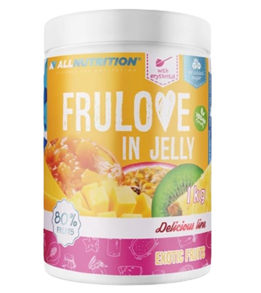 Frulove In Jelly, Exotic Fruits - 1000g