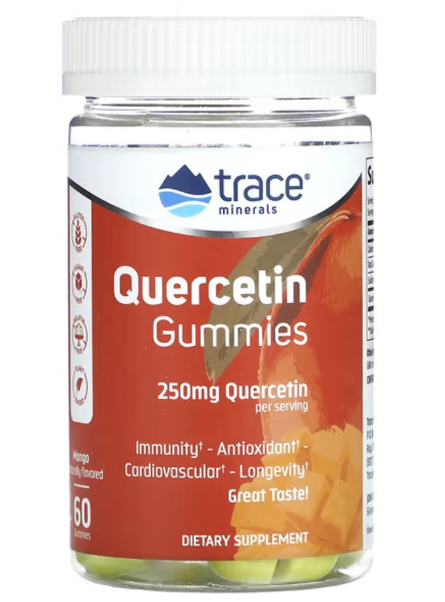 Quercetin Gummies, 250mg - 60 gummies