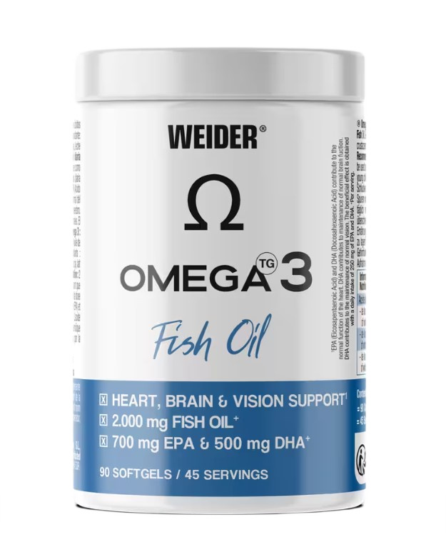 Omega 3 Fish Oil, 2000mg - 90 softgels