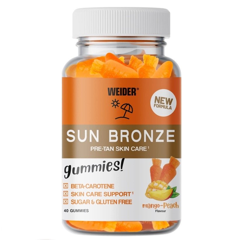 Sun Bronze Gummies, Mango Peach - 40 gummies