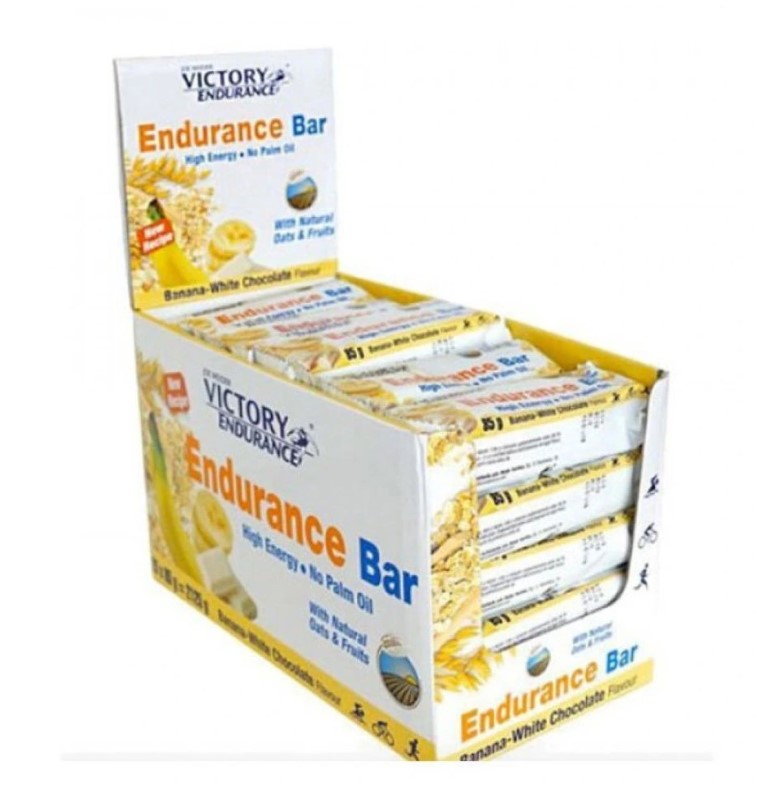 Joe Weider Victory Endurance Bar, Banana White Chocolate - 25 x 85g