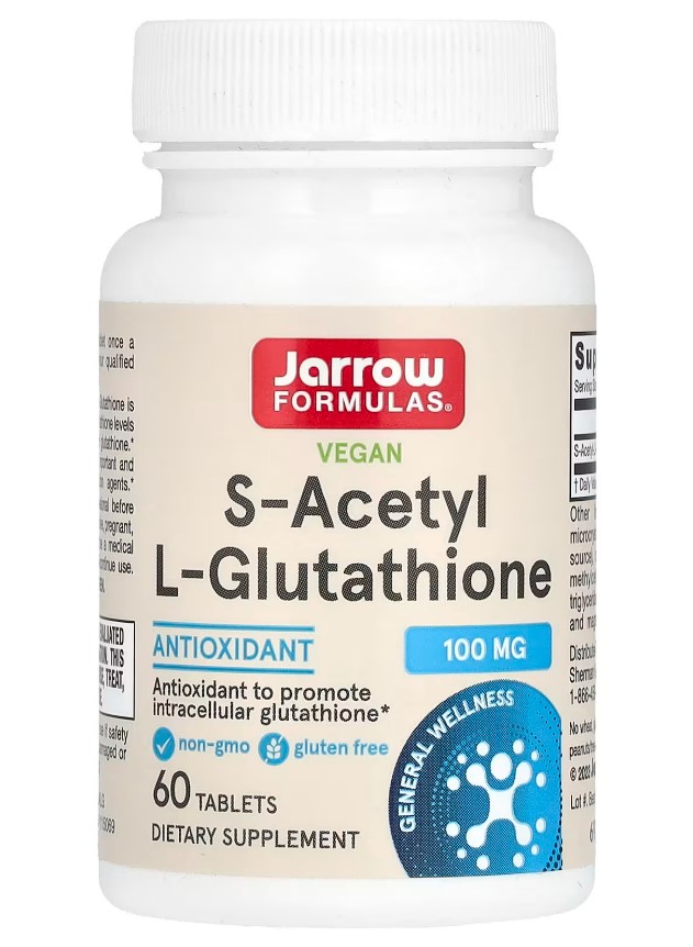 S-Acetyl L-Glutathione, 100mg - 60 tabs