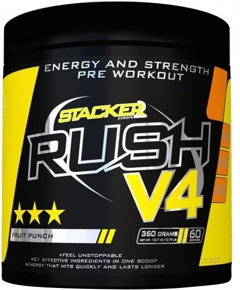 Rush V4, Fruit Punch - 180g