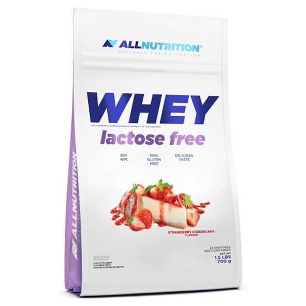 Whey Lactose Free, Strawberry Cheesecake - 700g