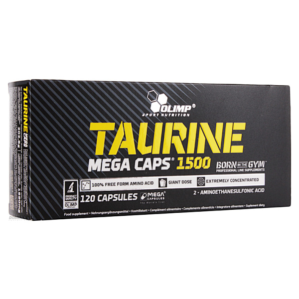 Taurine Mega Caps - 120 caps