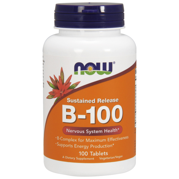 Vitamin B-100 Sustained Release - 100 tabs
