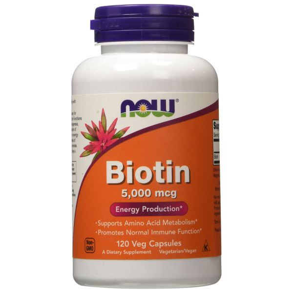 Biotin. 5000mcg - 120 vcaps