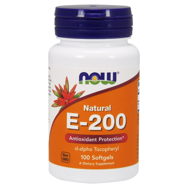 Vitamin E-200, Natural - 100 softgels