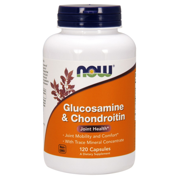 Glucosamine & Chondroitin with Trace Mineral Concentrate - 120 caps