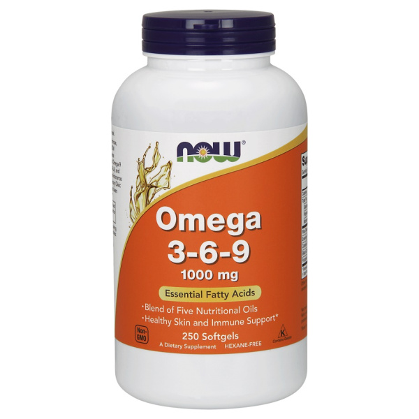 Omega 3-6-9, 1000mg - 250 softgels