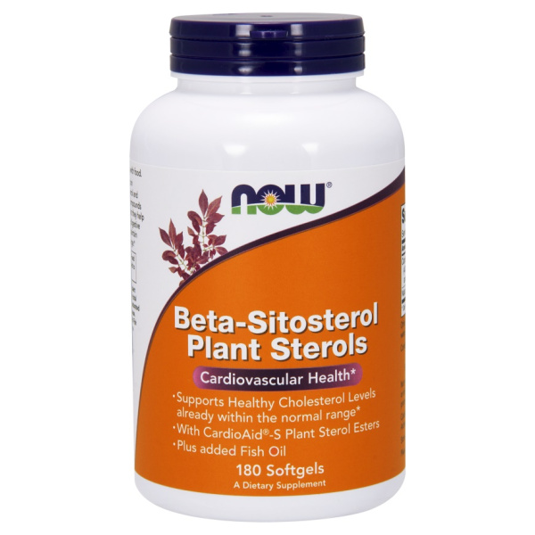 Beta-Sitosterol Plant Sterols - 180 softgels